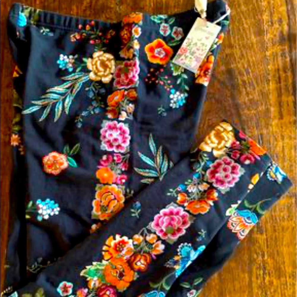 Johnny Was Adrell Printed Leggings (m)